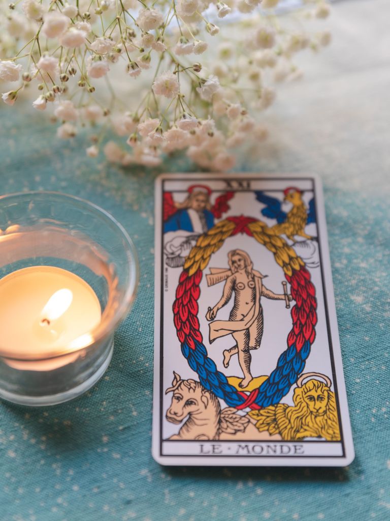 Arcane Le Monde Tarot de Marseille